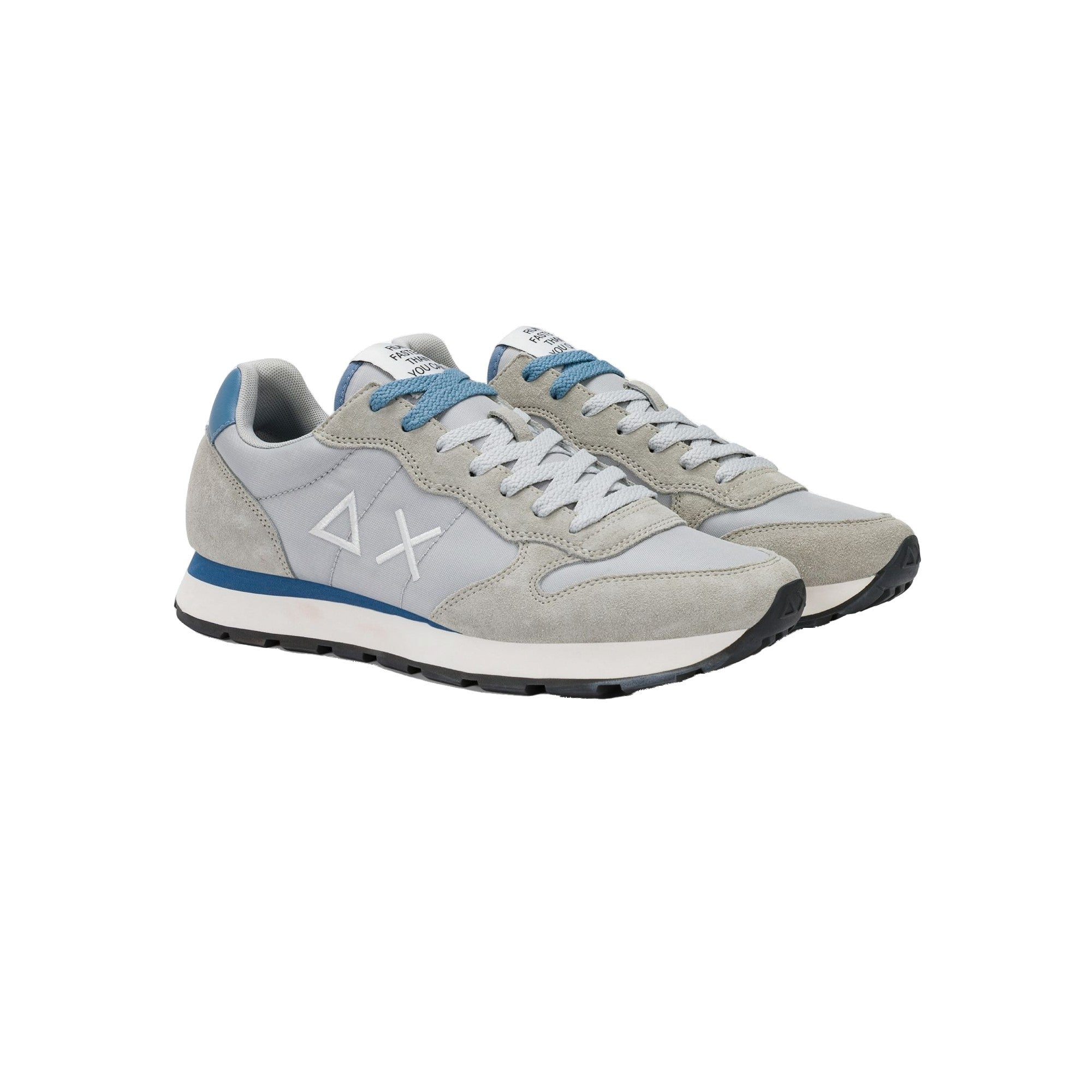 SUN68 Tom Solid Classic Uomo Sneakers Grigio Comfort Leggero