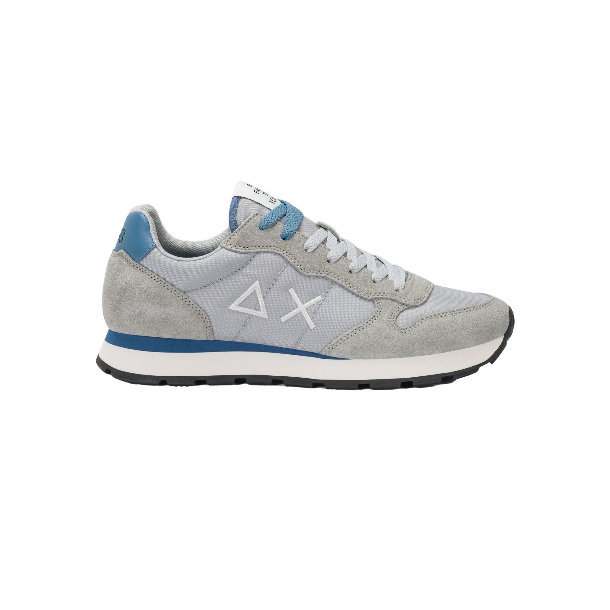 SUN68 Tom Solid Classic Uomo Sneakers Grigio Comfort Leggero