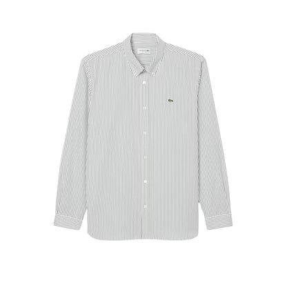 Camicia regular fit a righe Pinpoint