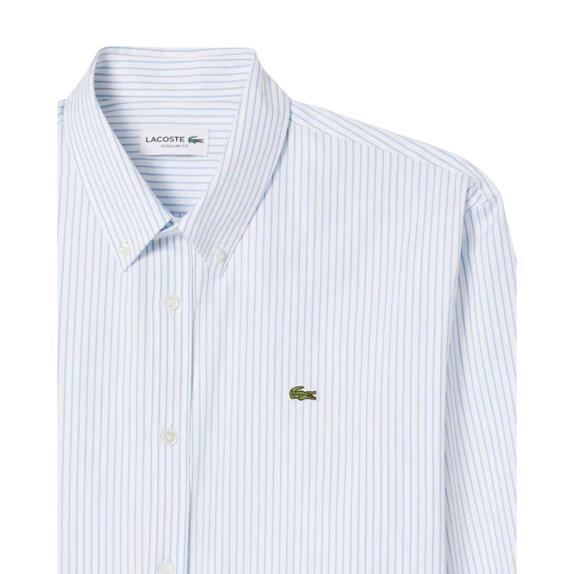 Camicia regular fit a righe Pinpoint