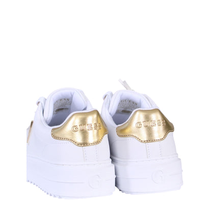 Denesa 12 Leather-Melend Trainer Bianco