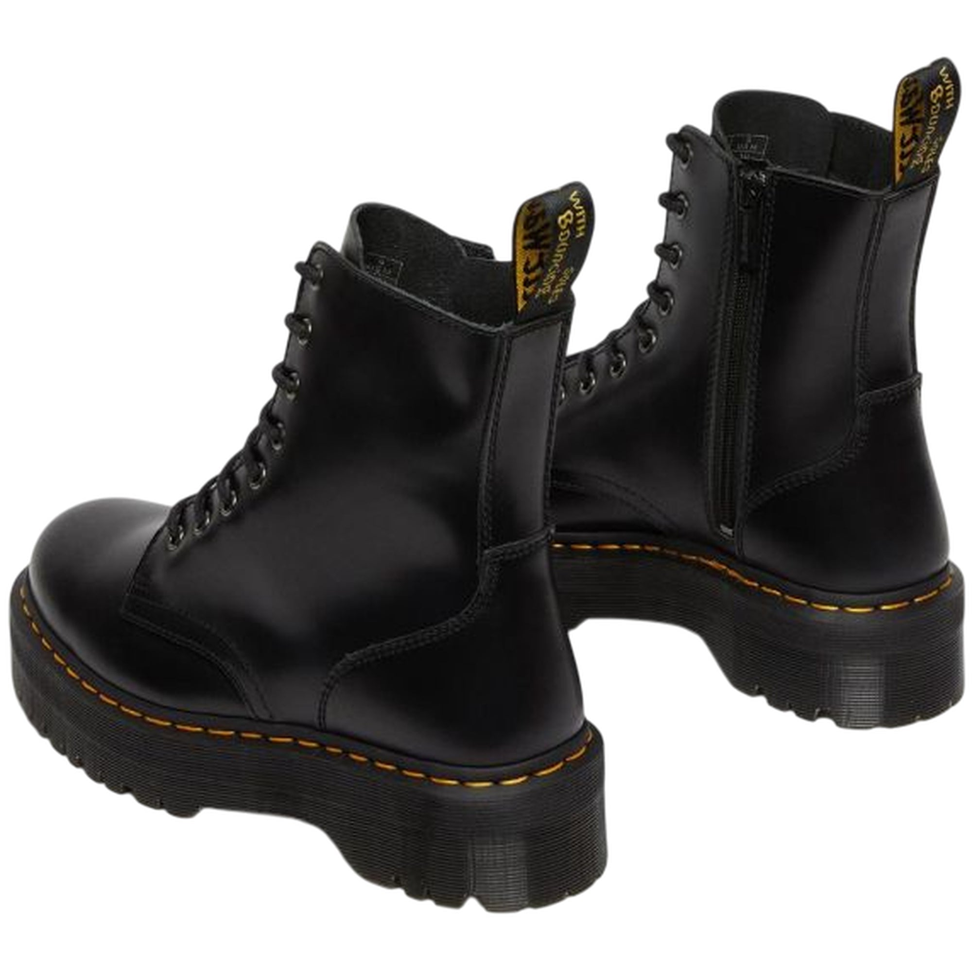 Stivaletto Donna, modello Jadon, con zip e lacci 