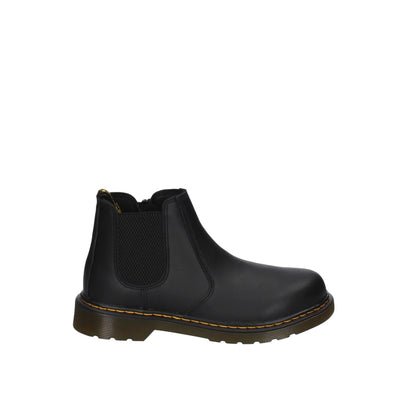 Stivaletto Junior con inserto elastico Nero