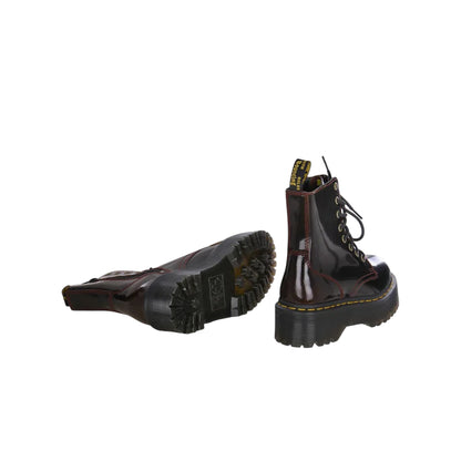 Stivaletto Donna, modello Jadon platform, con tomaia in pelle dall'effetto lucido