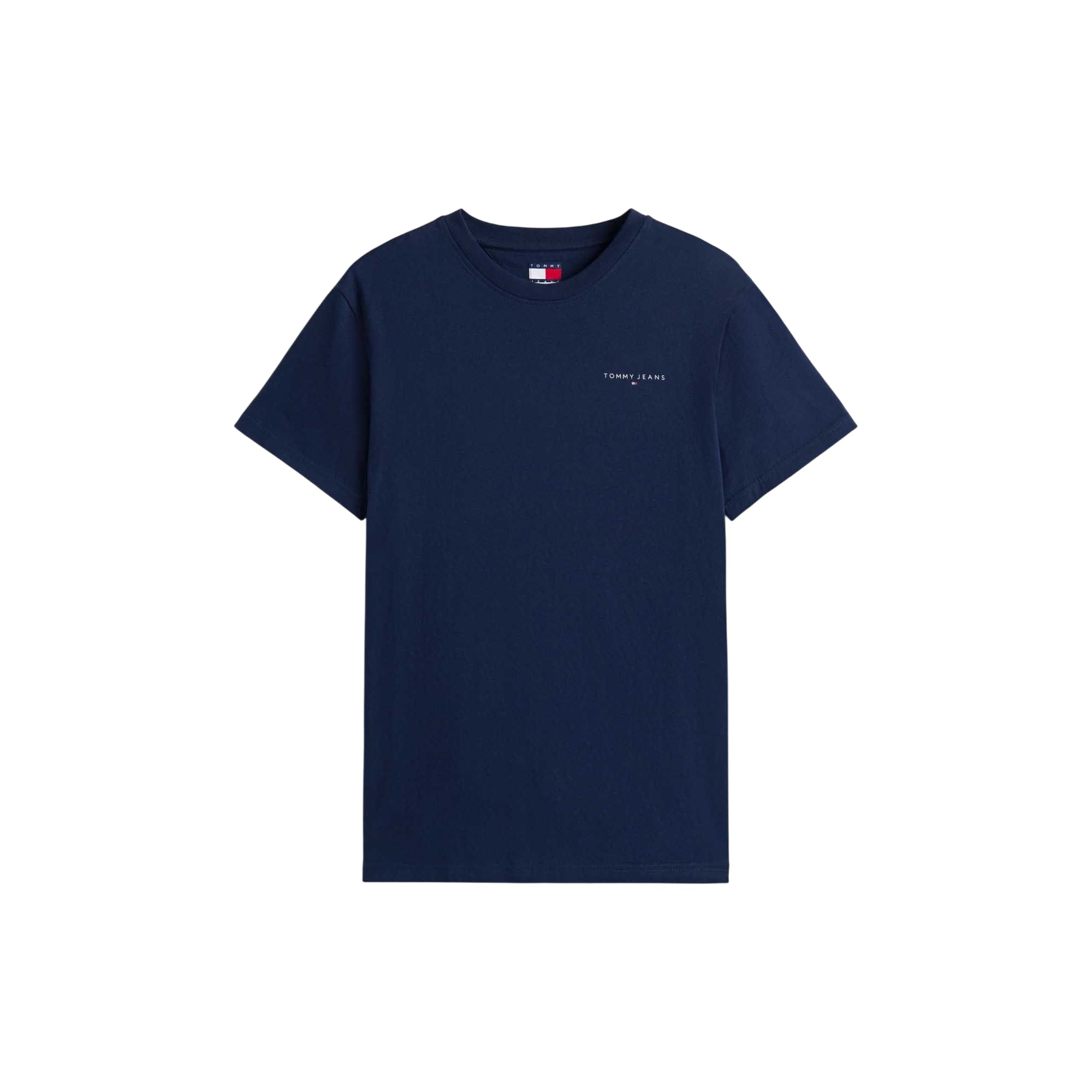T-shirt Uomo Linear Chest, con scollatura girocollo e logo sul petto