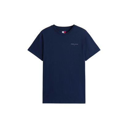 T-shirt Uomo Linear Chest, con scollatura girocollo e logo sul petto