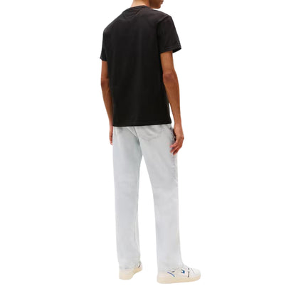 T-shirt Uomo a mezza manica, in cotone rigenerato tinta unita