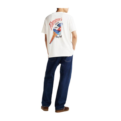 T-shirt Uomo Tommy Hilfiger Relaxed Maxi Stampa