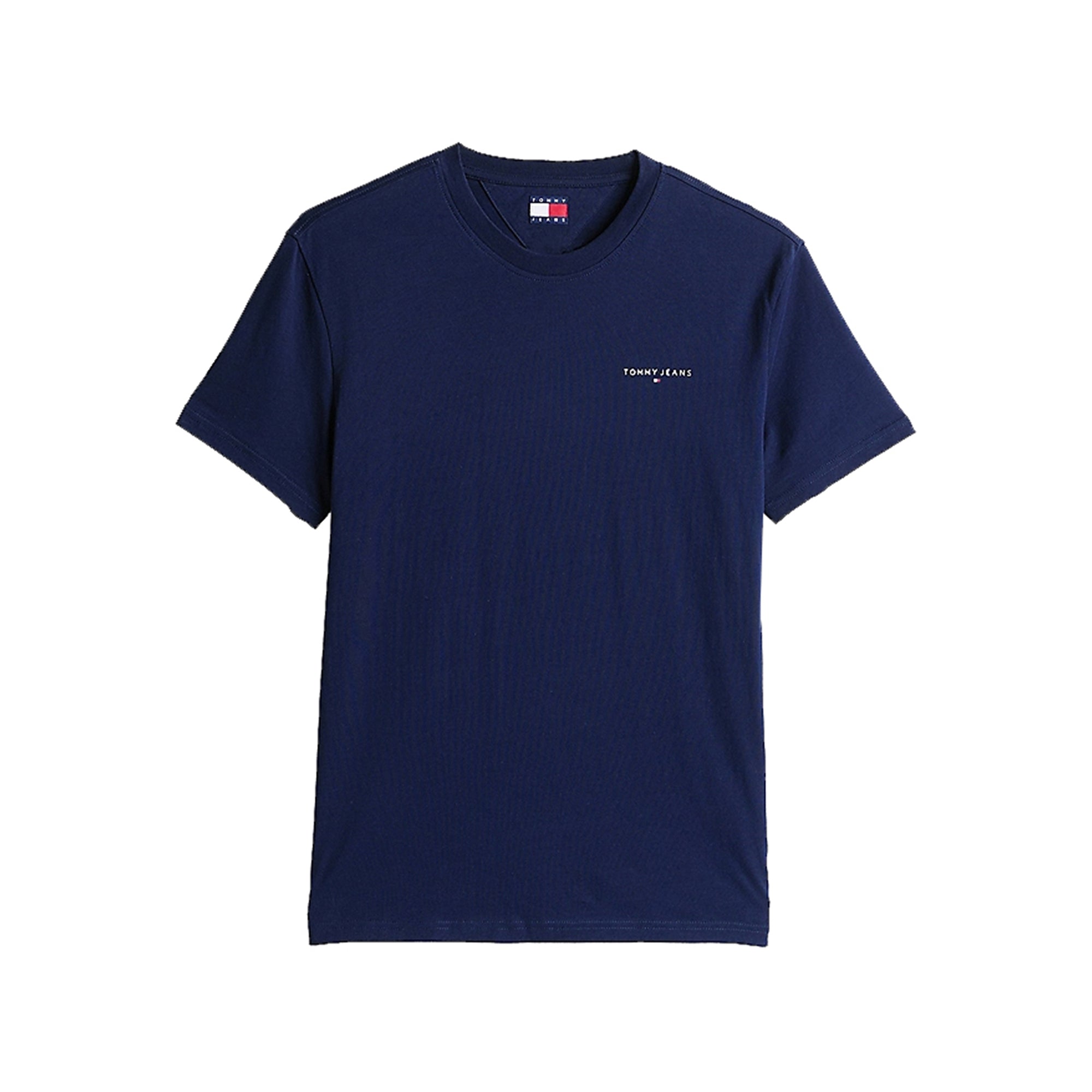 T-shirt Uomo Slim fit con mini logo lineare Blu navy