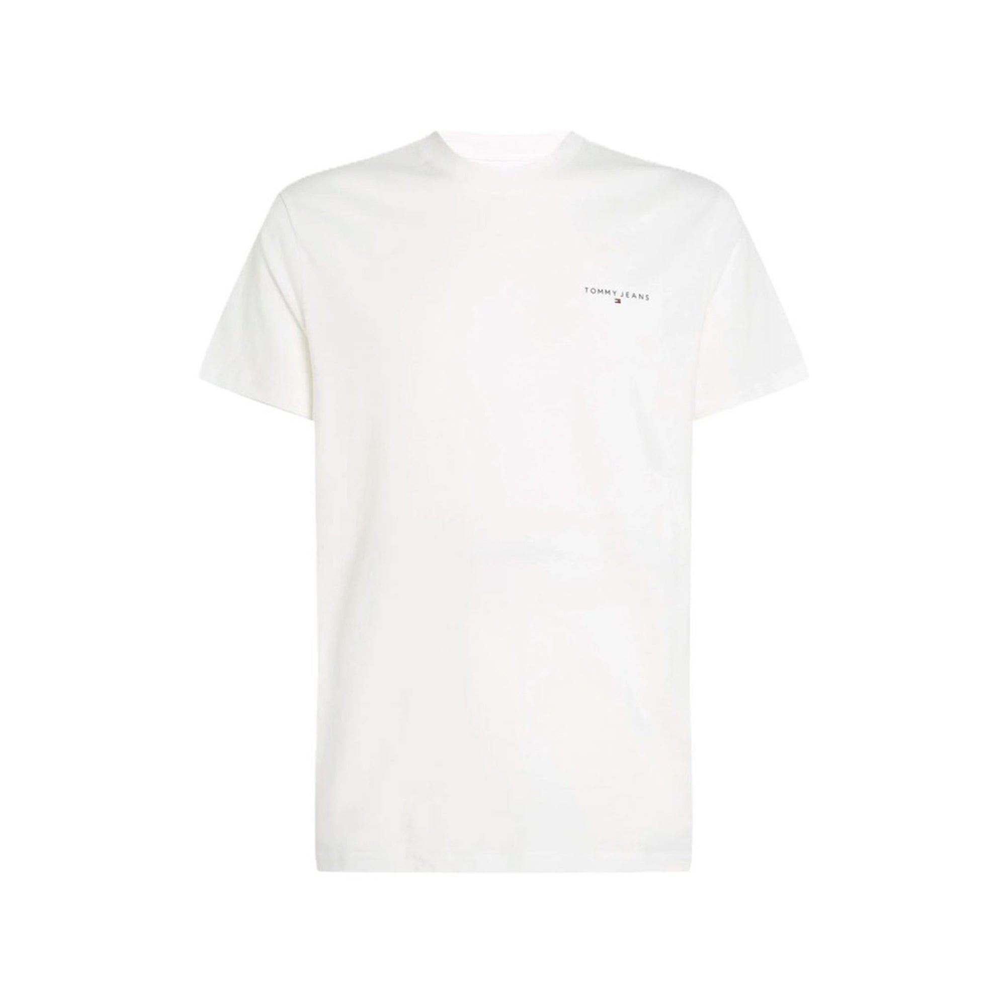 T-shirt Uomo Slim fit con mini logo lineare Bianco