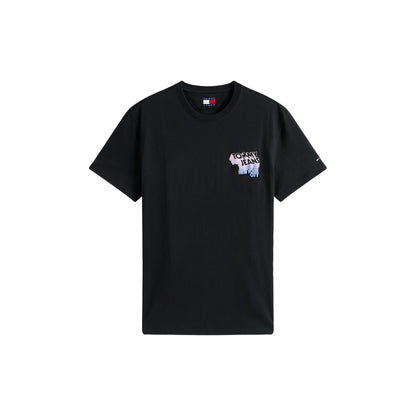 Acquista subito la T-shirt Uomo, realizzata in puro cotone, maniche corte e scollatura a giro collo, firmata Tommy Hilfiger. Vieni a scoprire tutta la collezione su noisport.it