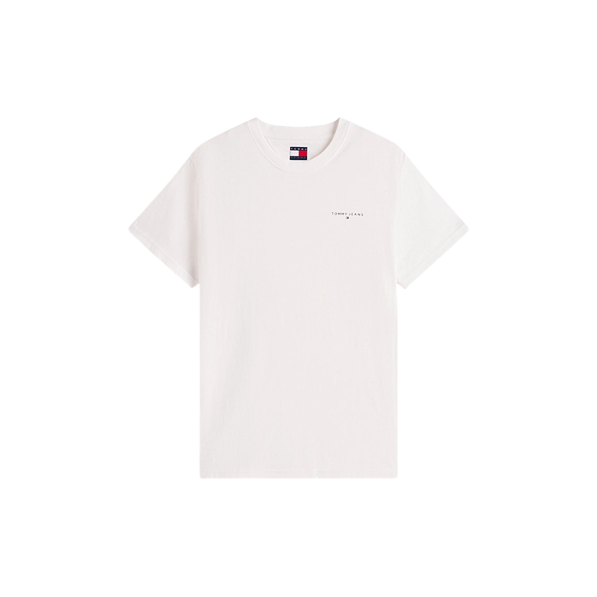 T-shirt Uomo dal fit slim, con logo lineare a contrasto e girocollo
