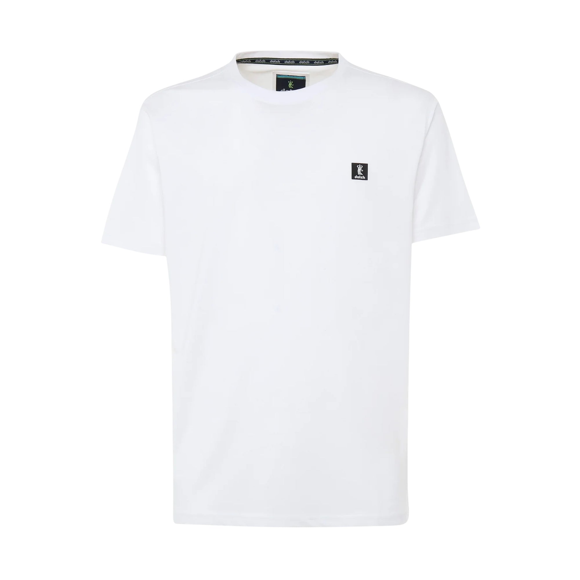 T-shirt Uomo Bianca in cotone, con micrologo sul petto