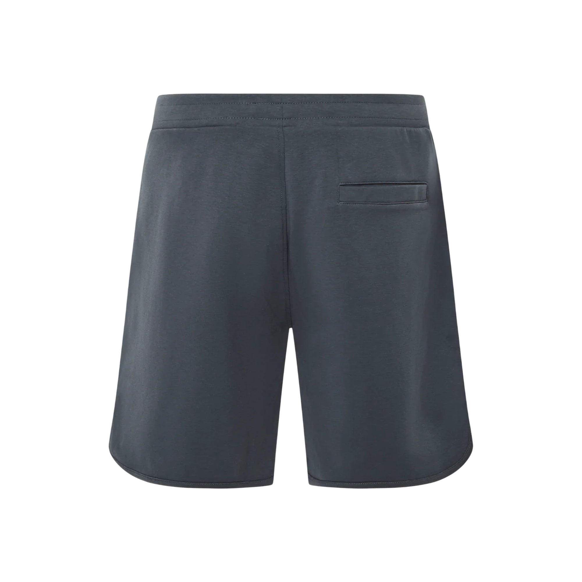 Bermuda Uomo Blu in felpa, misto cotone, con vita elasticizzata 