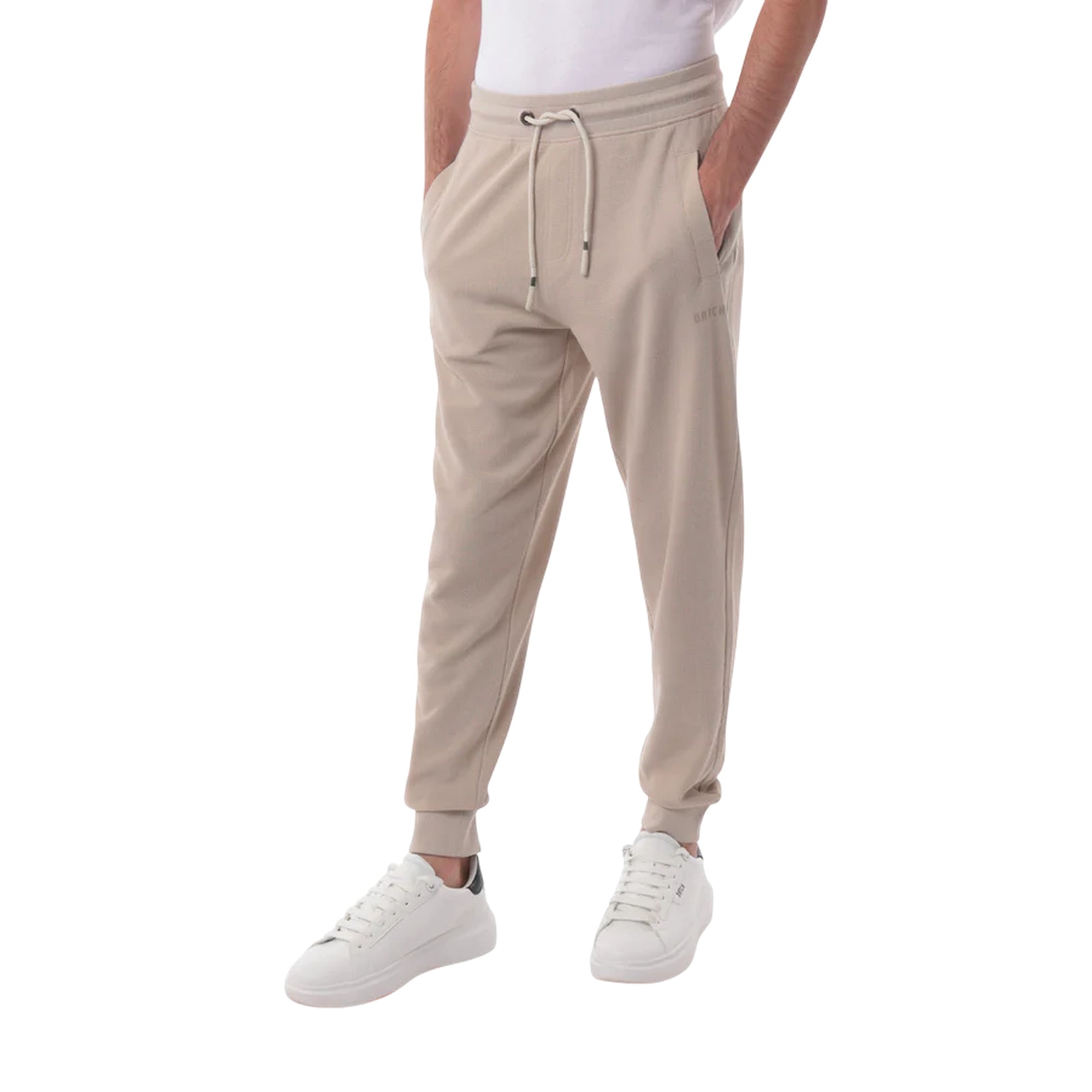 Pantalone Uomo Jogger, con coulisse e tasca posteriore applicata