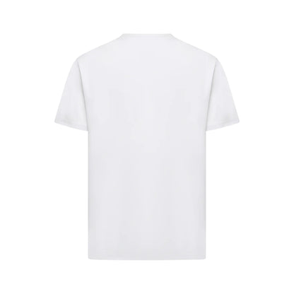 T-shirt Uomo a tinta unita, con stampa laterale e girocollo