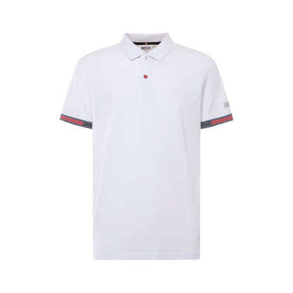 Acquista subito la Polo Uomo in cotone con micro logo sulla manica e scollatura con due bottoni, firmata Datch. Vieni a scoprire tutta la collezione su noisport.it