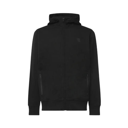 Felpa Uomo a collo alto con cappuccio Nero