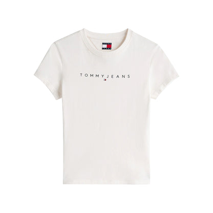 T-shirt Donna Tommy Hilfiger Slim Fit Girocollo