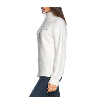 Maglione Donna a collo alto Bianco