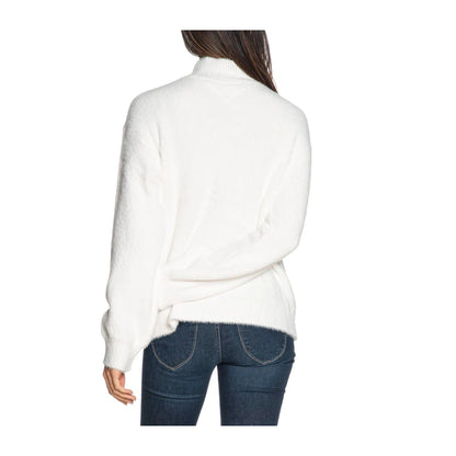 Maglione Donna a collo alto Bianco