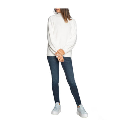 Maglione Donna a collo alto Bianco