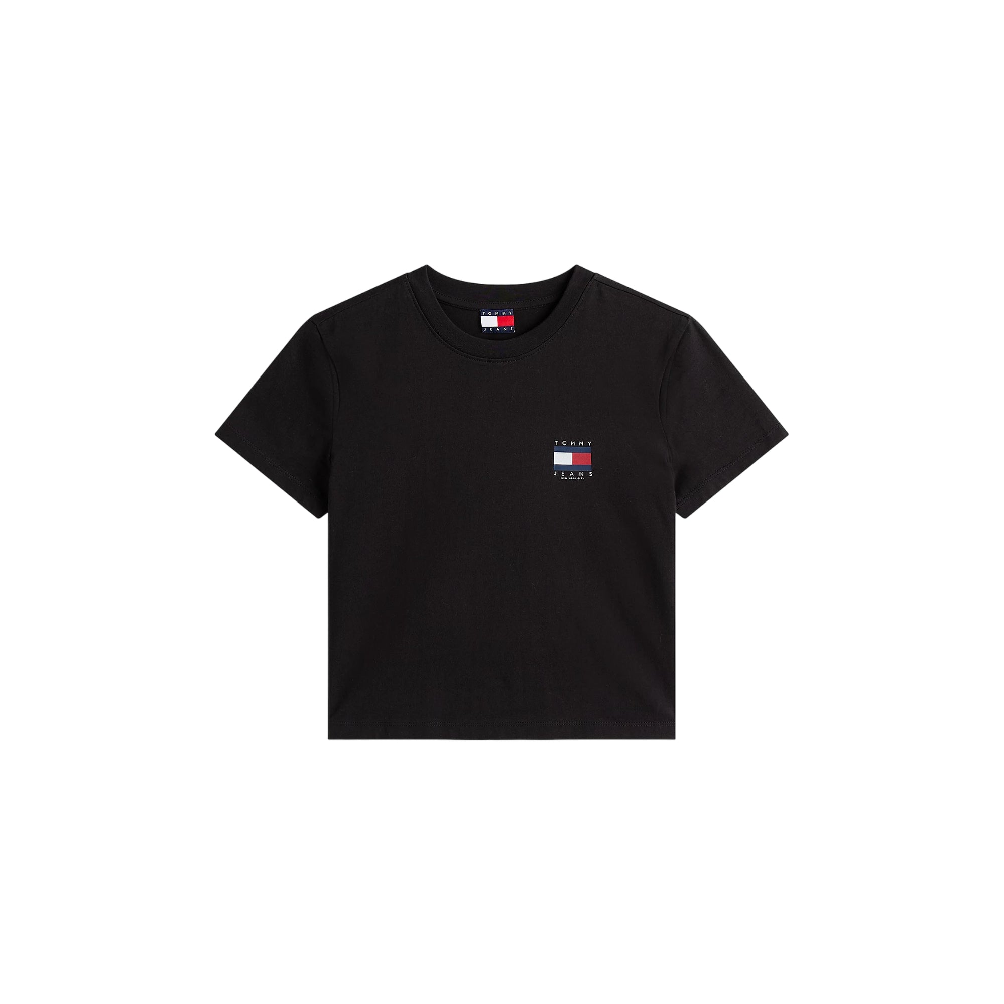 Acquista subito la T-shirt Donna, realizzata in puro cotone, maniche corte e scollatura a girocollo, firmata Tommy Hilfiger. Vieni a scoprire tutta la collezione su noisport.it