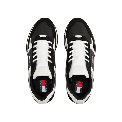 Sneakers Uomo con lacci e logo iconico laterale a contrasto ed inserti traspiranti