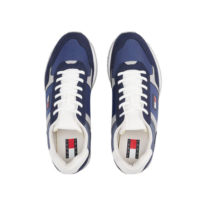 Sneakers Uomo con lacci e logo iconico laterale a contrasto