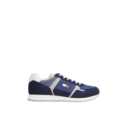 Sneakers Uomo con lacci e logo iconico laterale a contrasto