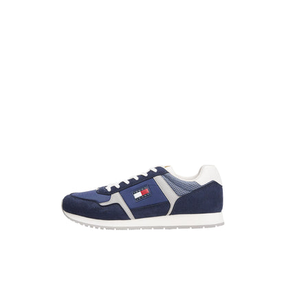 Sneakers Uomo con lacci e logo iconico laterale a contrasto