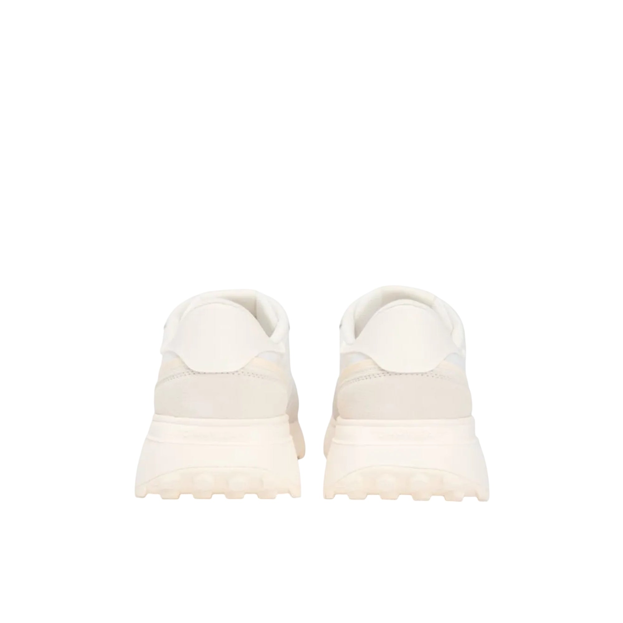 Sneakers donna con tacchetti in pelle scamosciata Stratus Grey - retro