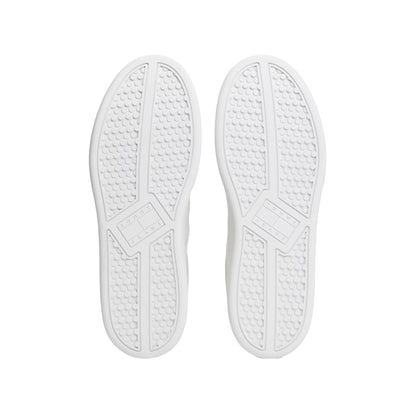 Sneakers sportive bianche Donna Archive in pelle con cuore dettaglio suola