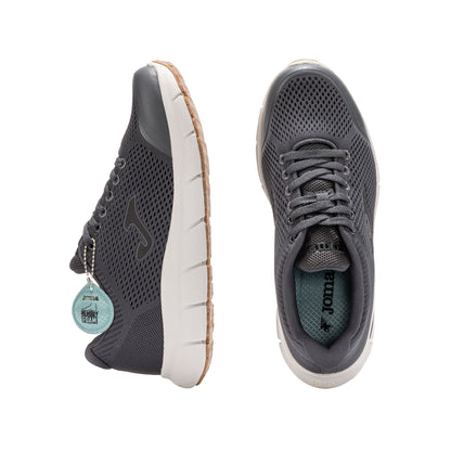 Sneakers Uomo Zen Men 25 Grigia, con tomaia in mesh traspirante