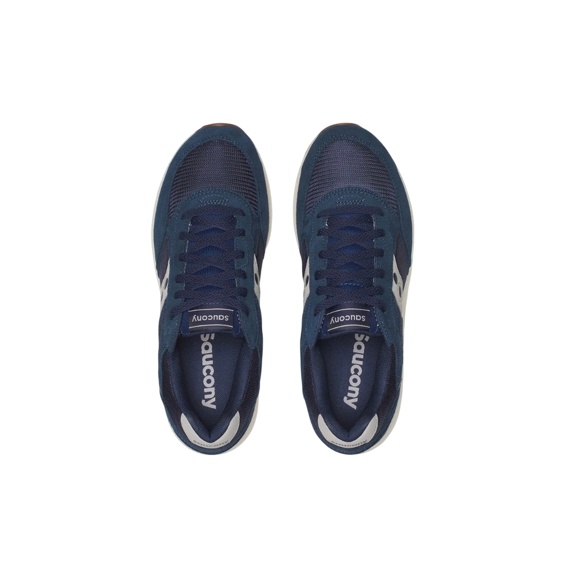 Sneakers Uomo Eclipse, con tomaia Blu scamosciata e logo a contrasto 