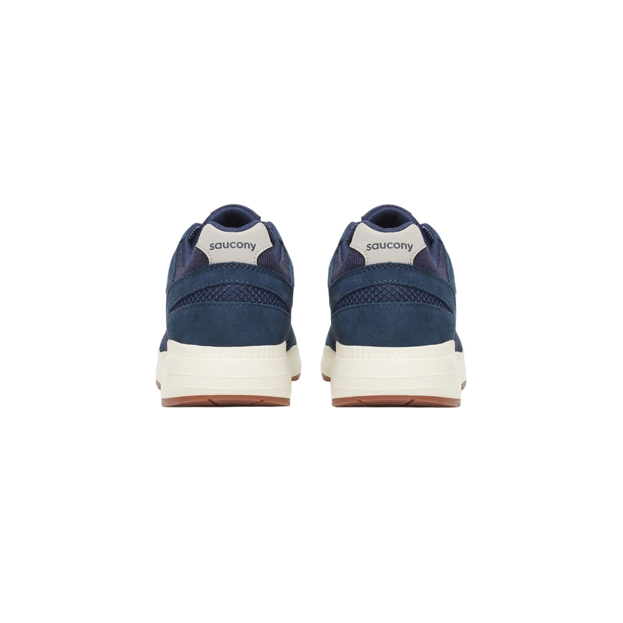 Sneakers Uomo Eclipse, con tomaia Blu scamosciata e logo a contrasto 