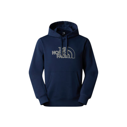 Felpa Uomo Drew Peak Light Blu con tasca