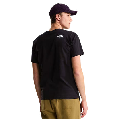 T-shirt Uomo Never Stop Exploring Nera