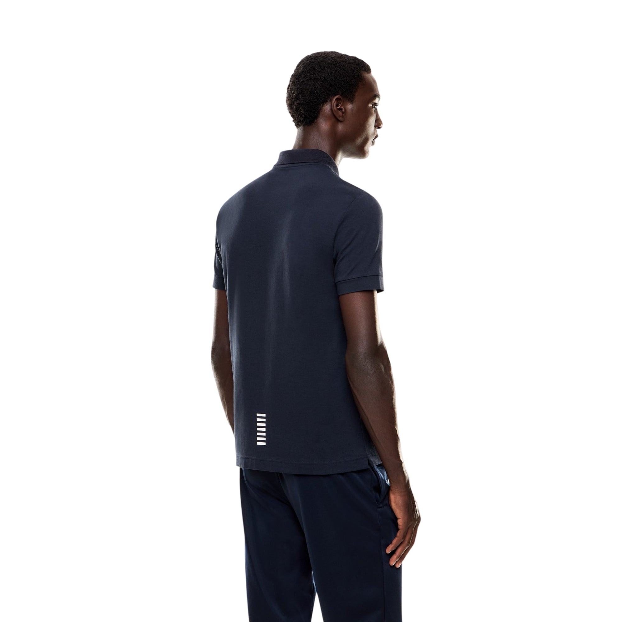 Polo Uomo Logo Core Identity con spacchi
