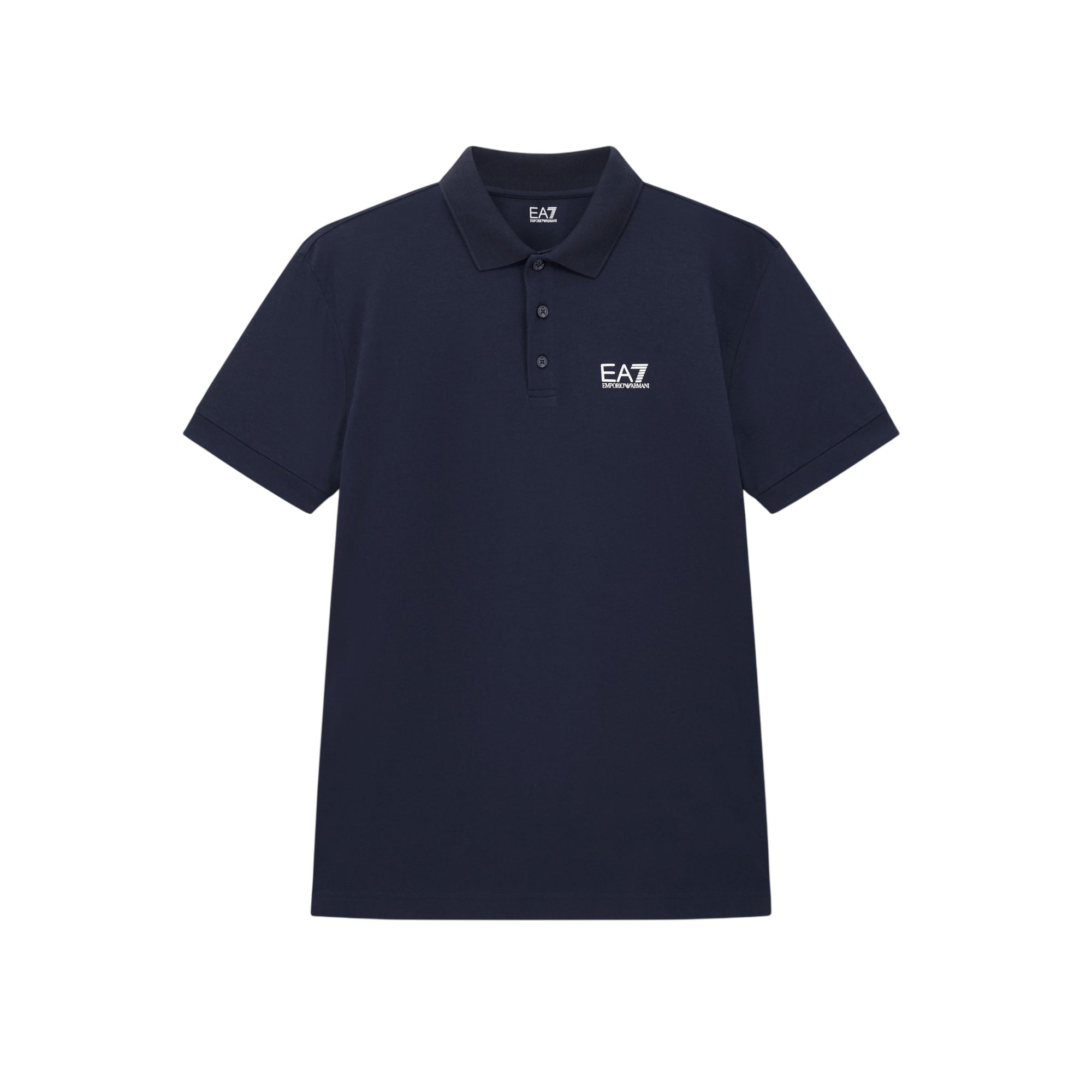 Polo Uomo Logo Core Identity con spacchi