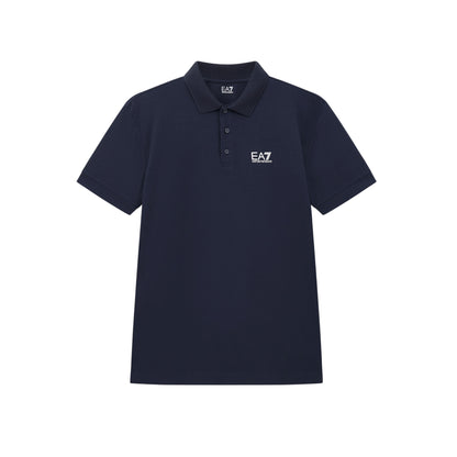 Polo Uomo Logo Core Identity con spacchi