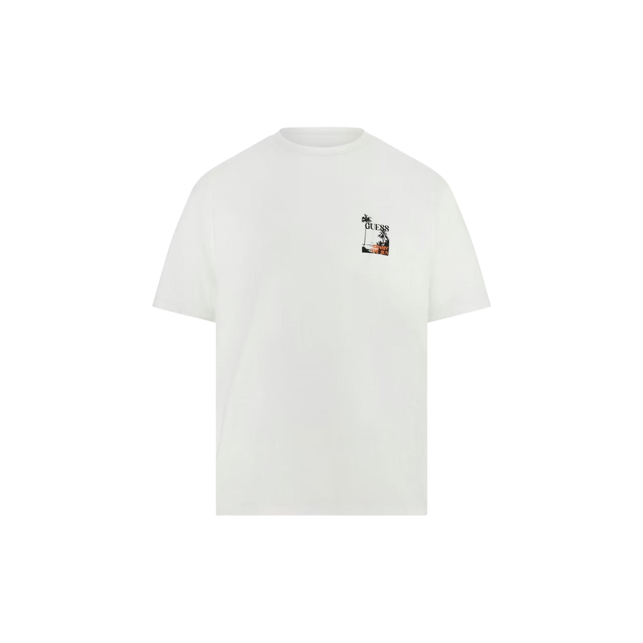 T-shirt Uomo over, con maxi stampa posteriore e scollatura girocollo