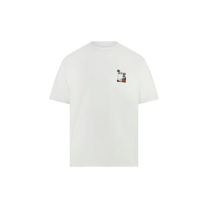 T-shirt Uomo over, con maxi stampa posteriore e scollatura girocollo