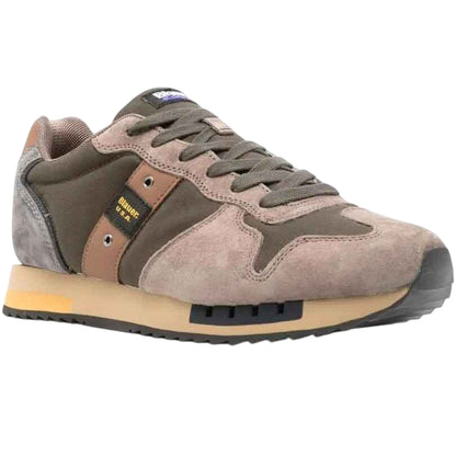 Sneakers Uomo Queens Classic in pelle e camoscio