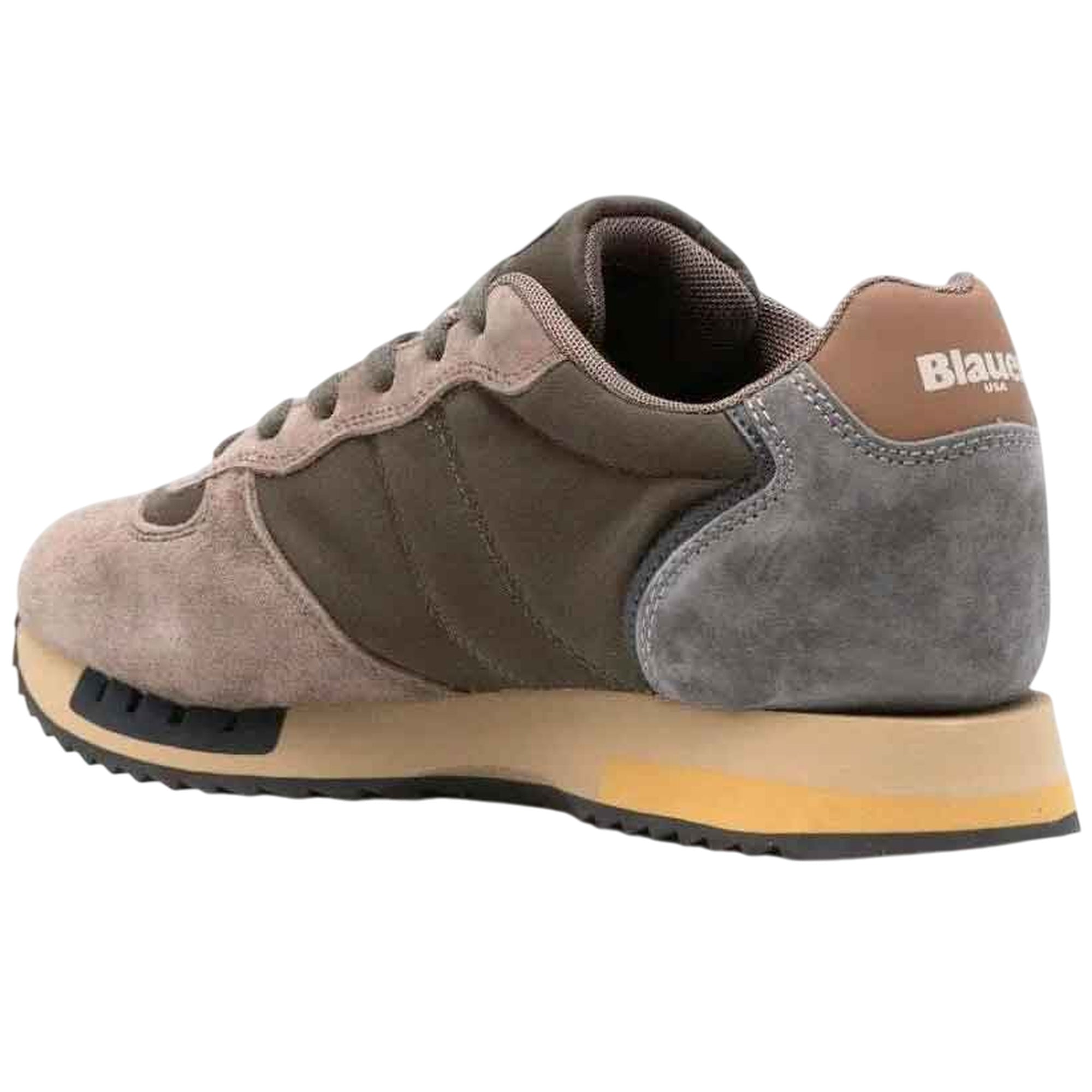 Sneakers Uomo Queens Classic in pelle e camoscio