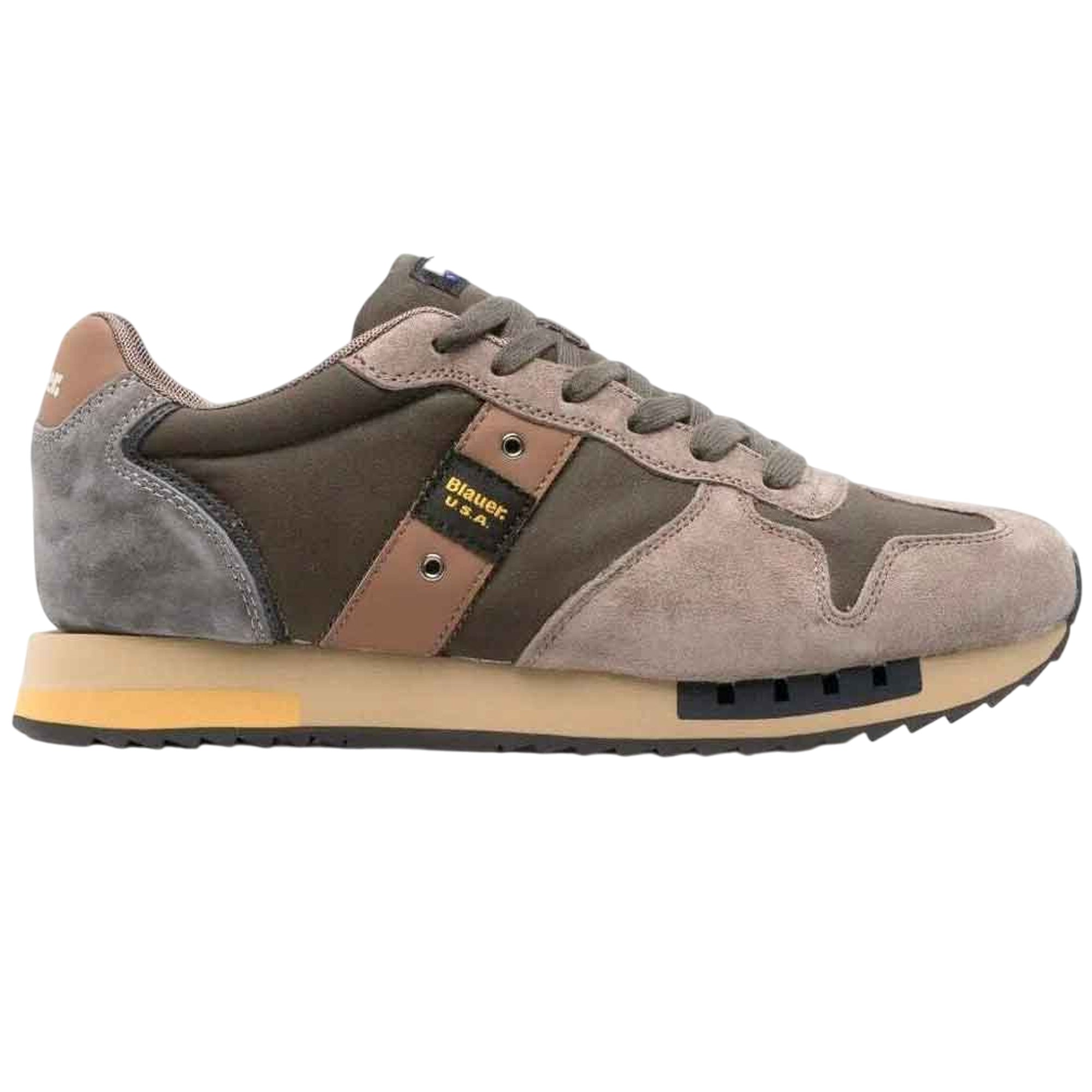 Sneakers Uomo Queens Classic in pelle e camoscio