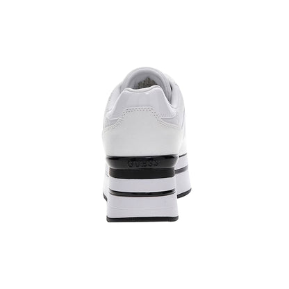 Guess Sneakers Donna Hansini con logo impresso Bianco