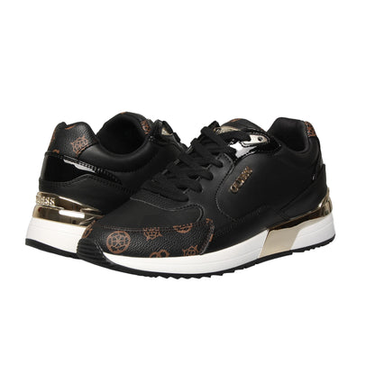 Sneakers Donna, modello Moxea, con logo in metallo laterale
