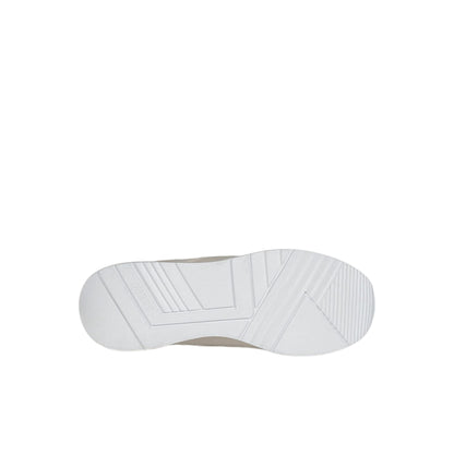 Sneakers Donna con logo inciso Beige suola