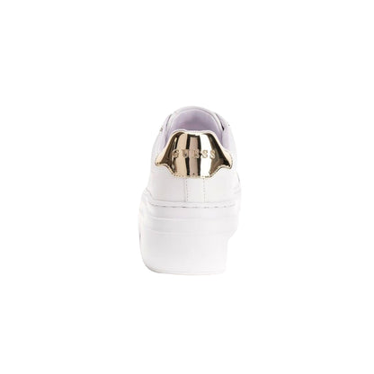 Guess Sneakers Donna Ameria Bianco e Oro